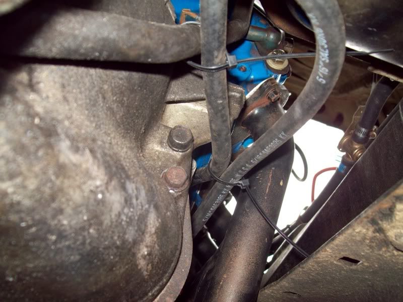 Transmission cooler line routing 460 Ford Forum